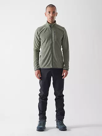 MERU | Giacca in pile da uomo Calais con cappuccio | olive